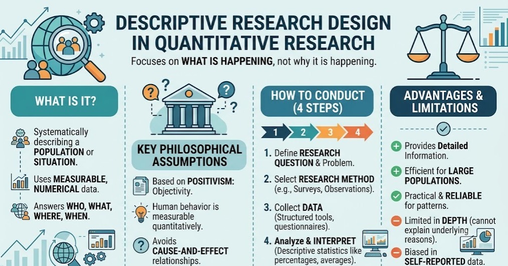 Descriptive research design Image