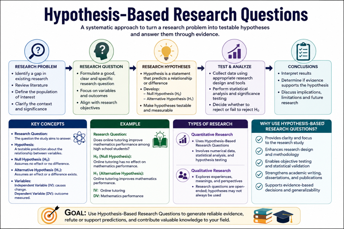 Hypothesis-Based Research Questions Image.