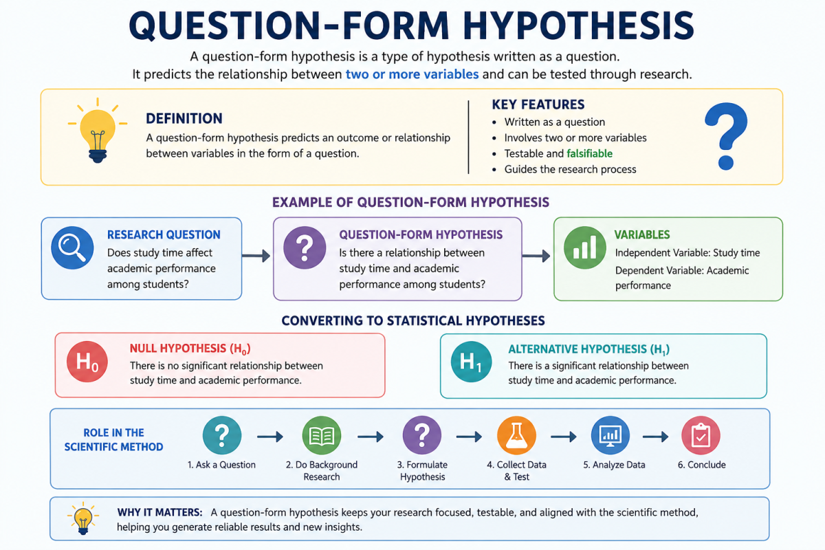 Question-form Hypothesis Image