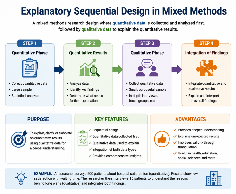 explanatory sequential design Image.