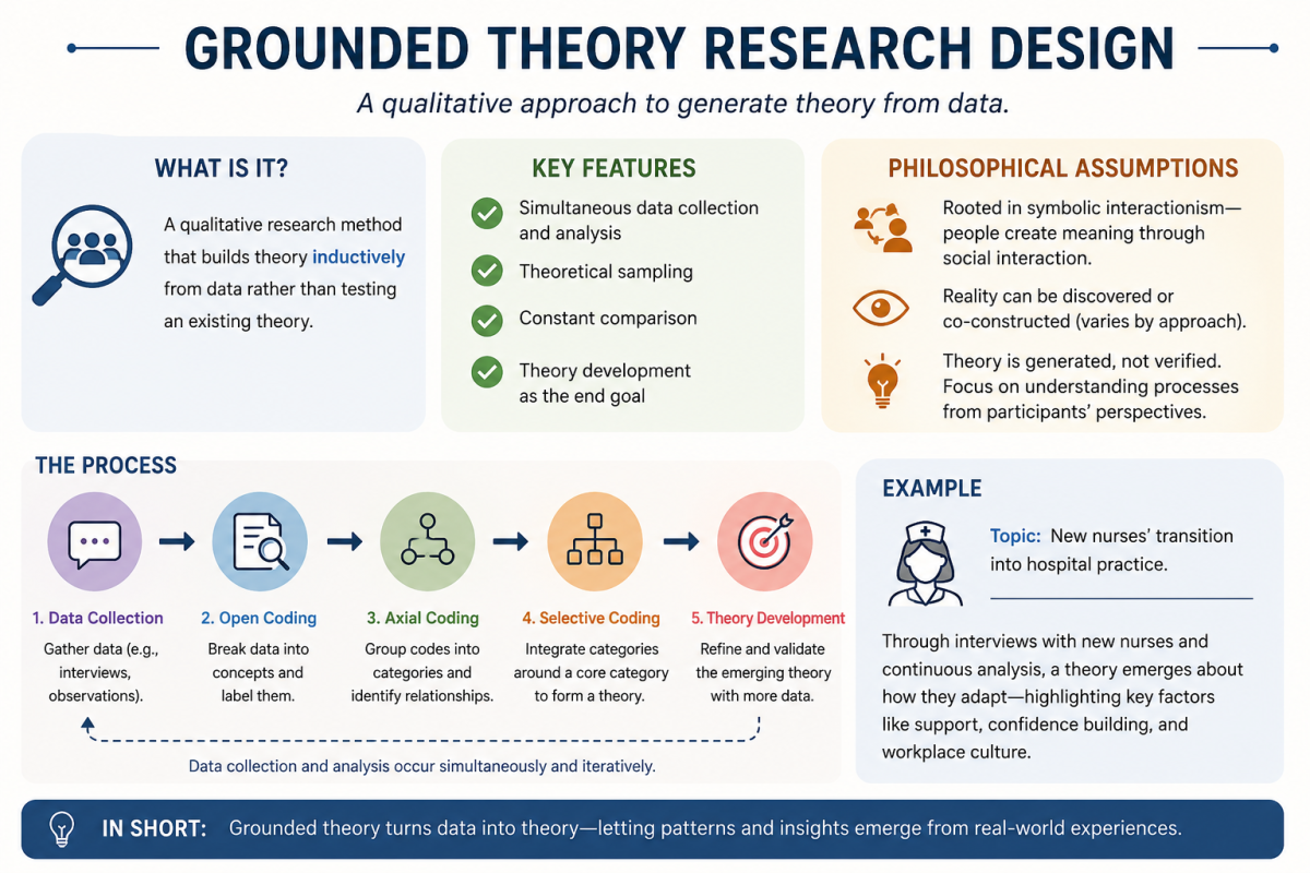 Grounded Theory Research Design Image.