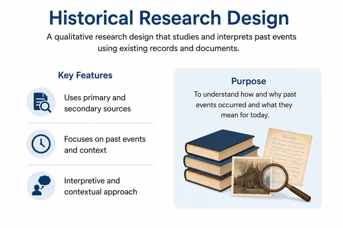 Historical Research Design Image.